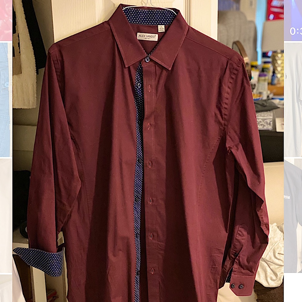 Men’s fashion dress shirt